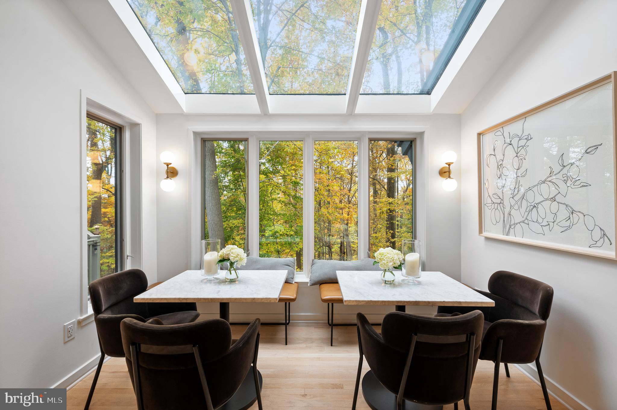 309 Valley Place Radnor, PA 19087 - Photo 10 of 29 a view of a dining room with furniture window and outside view
