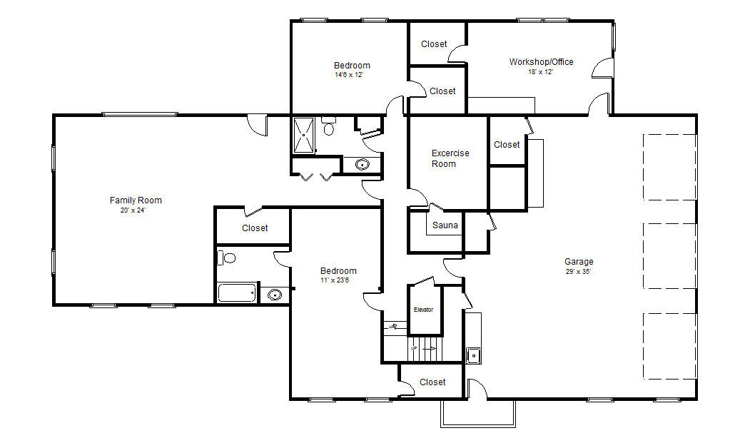 1728 Pinopolis Road Moncks Corner, SC 29461 - Photo 24 of 25 1728 Pinopolis Rd Floor plan -ground flo