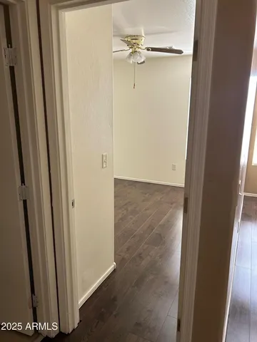 a view of a small space