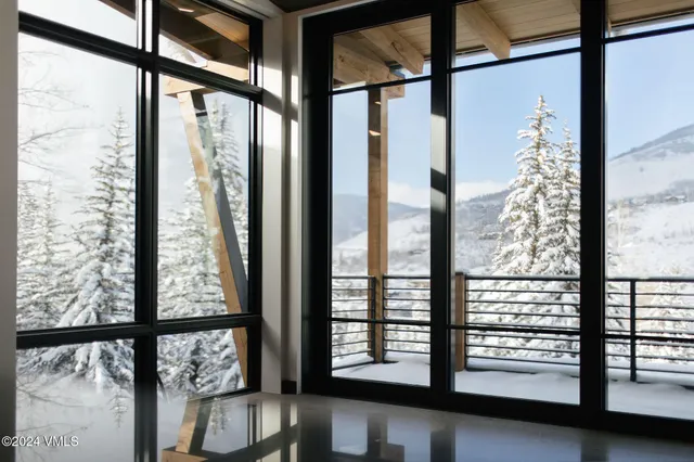 a view of a house with a door