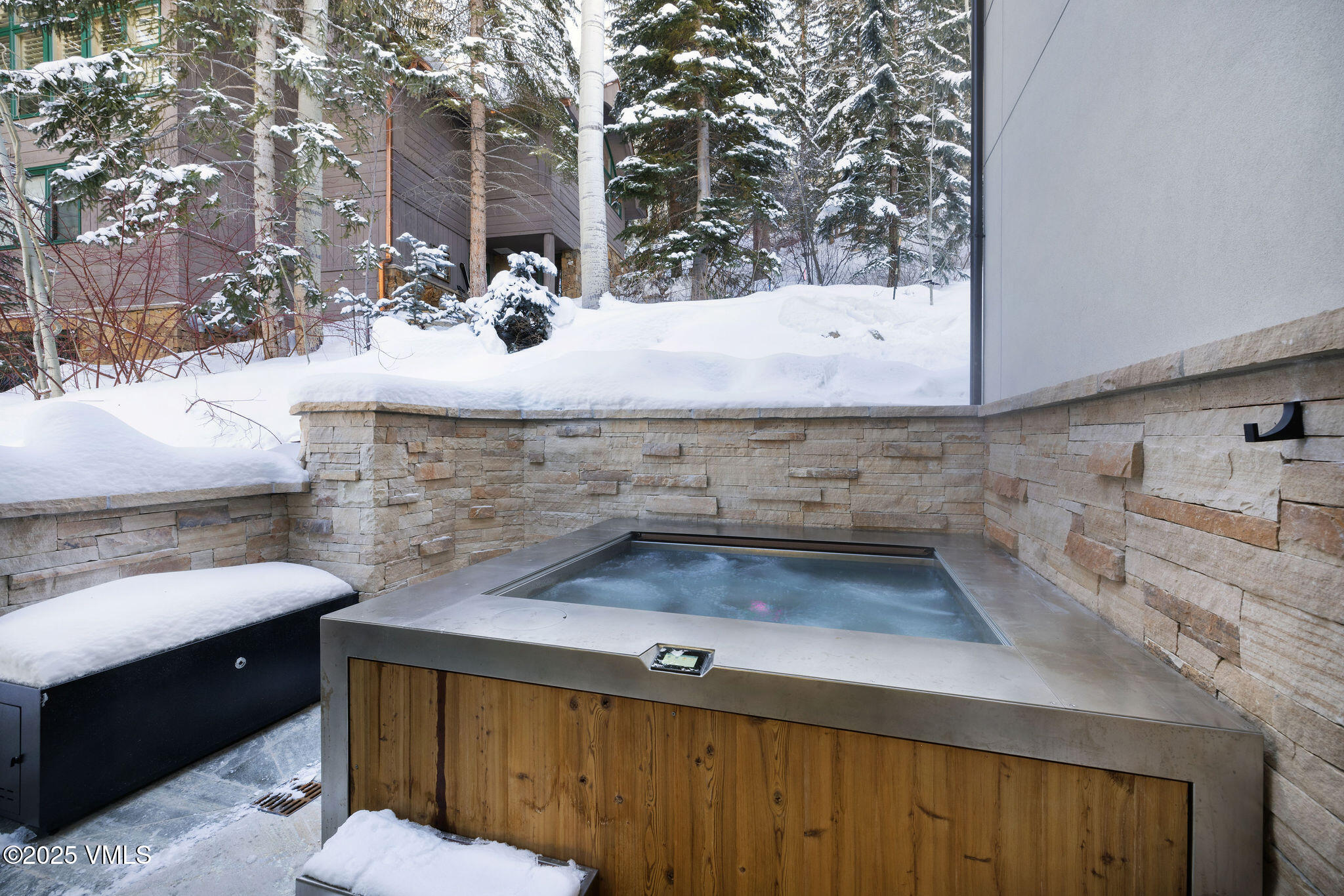 366 West Forest Road Vail, CO 81657 - Photo 62 of 82 366_forest_january_exterior_hottub