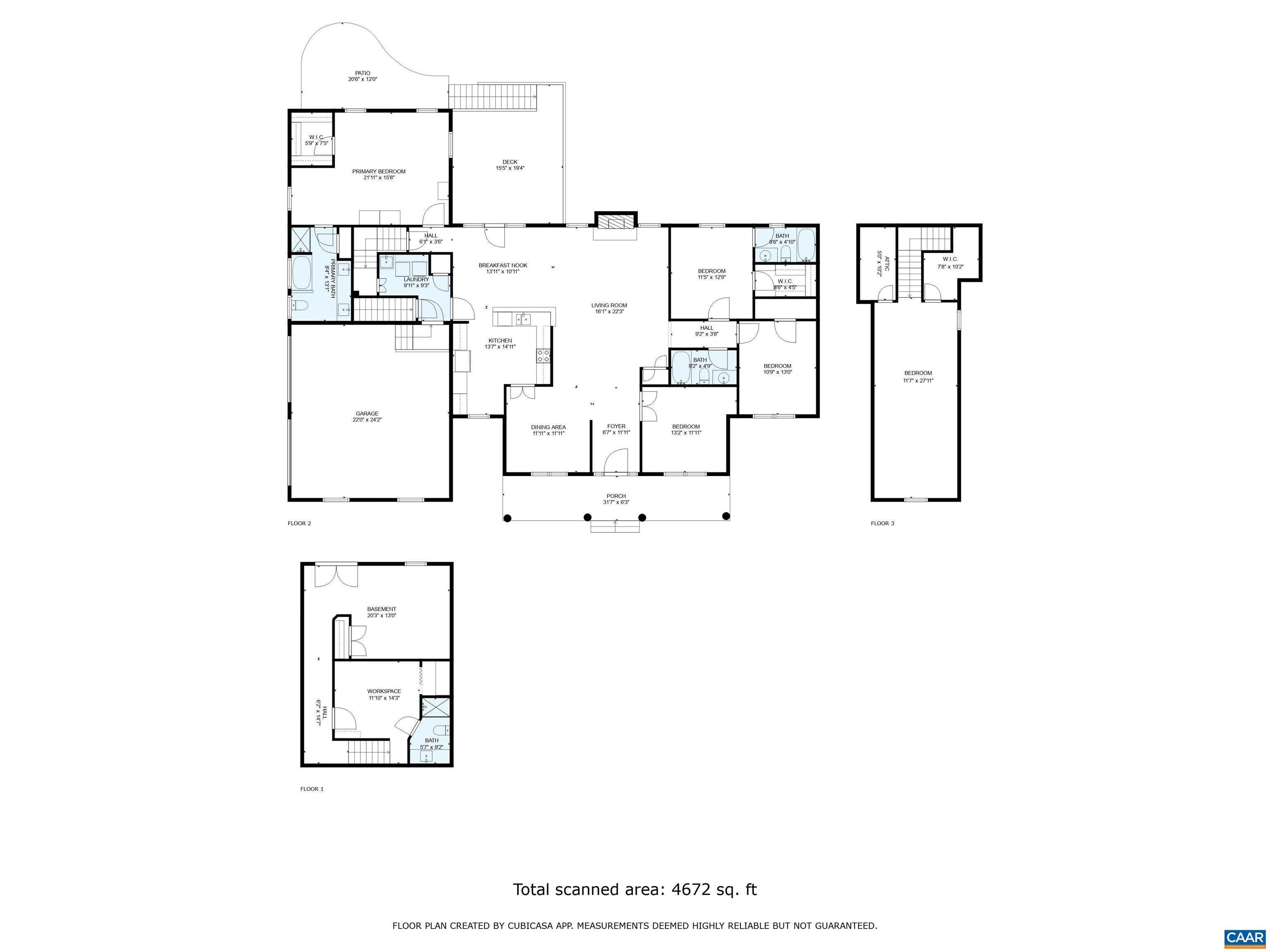 1900 Fray Road Advance Mills, VA 22968 - Photo 14 of 59 a picture of floor plan