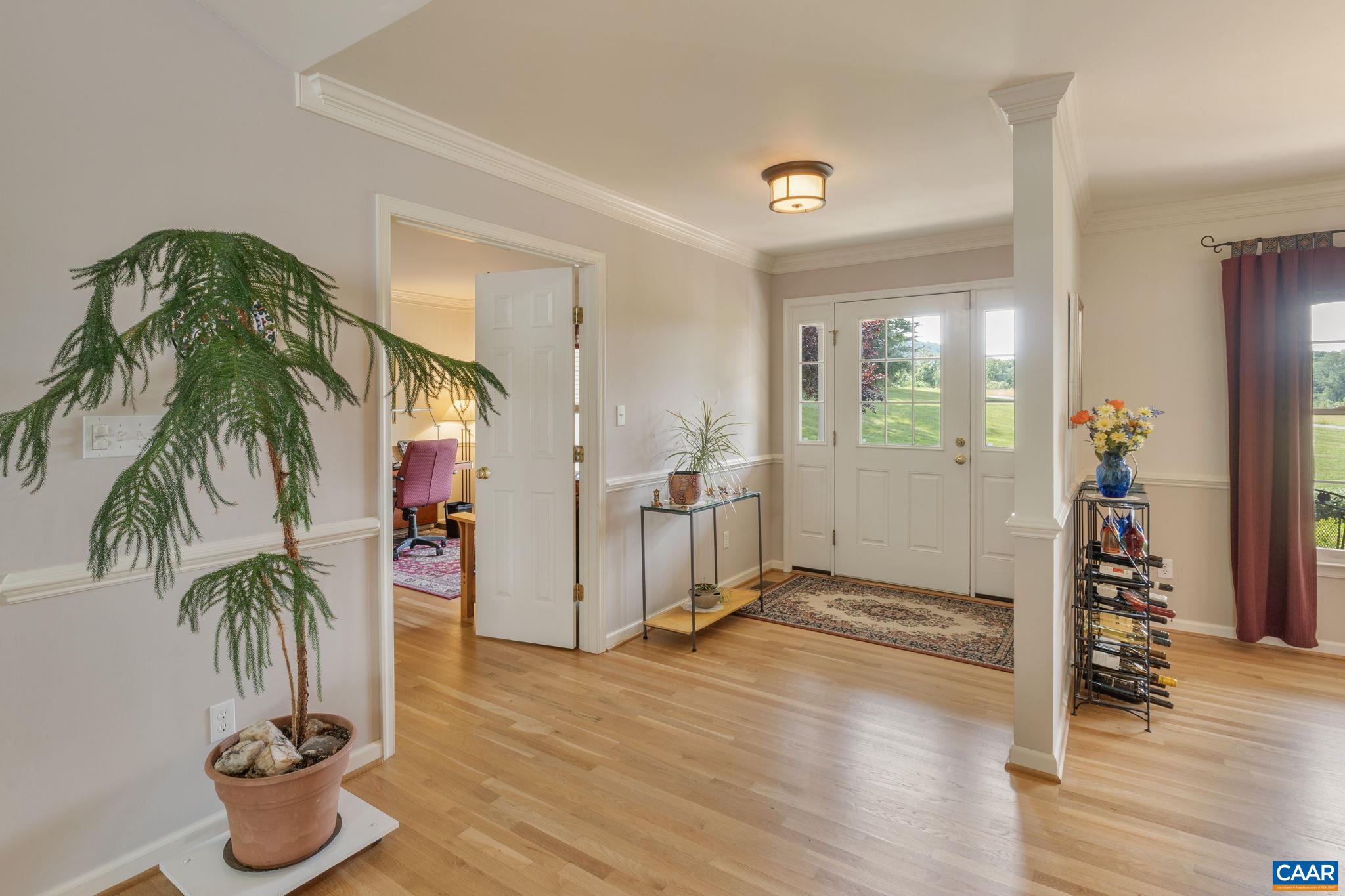 1900 Fray Road Advance Mills, VA 22968 - Photo 15 of 59 a view of entryway with wooden floor and a potted plant