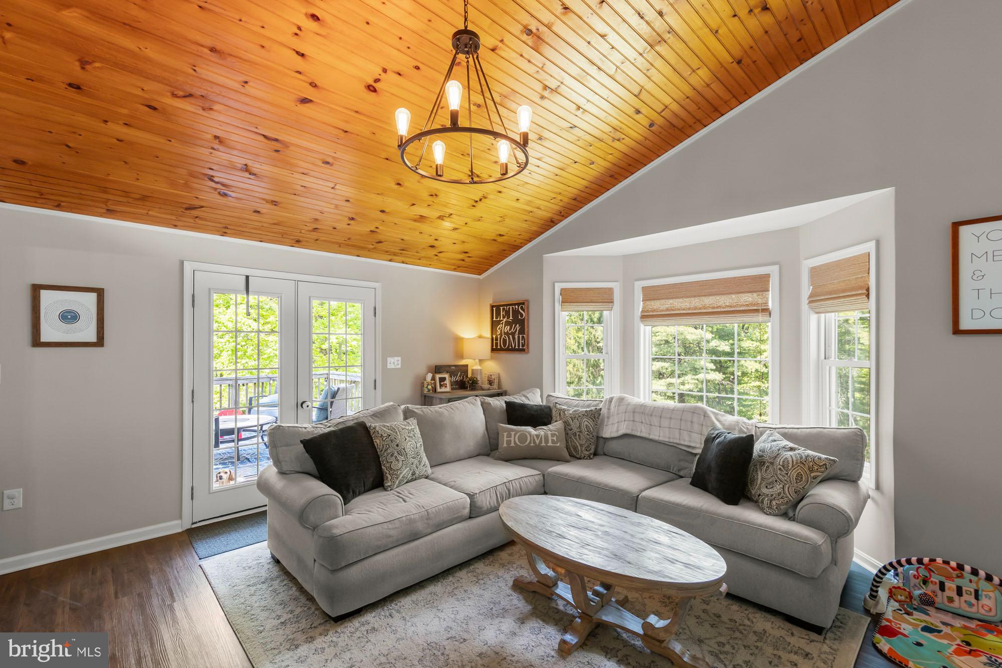 357 Hunting Ridge Road Winchester, VA 22603 - Photo 16 of 54 Vaulted, wood ceiling & bay window