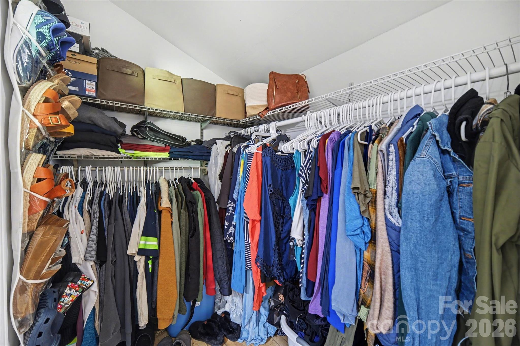 918 8th Street Lancaster, SC 29720 - Photo 24 of 32 a view of walk in closet with clothes