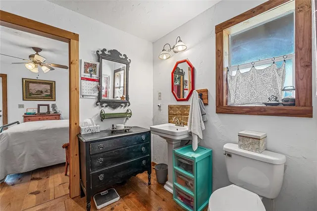 a view of storage and utility room