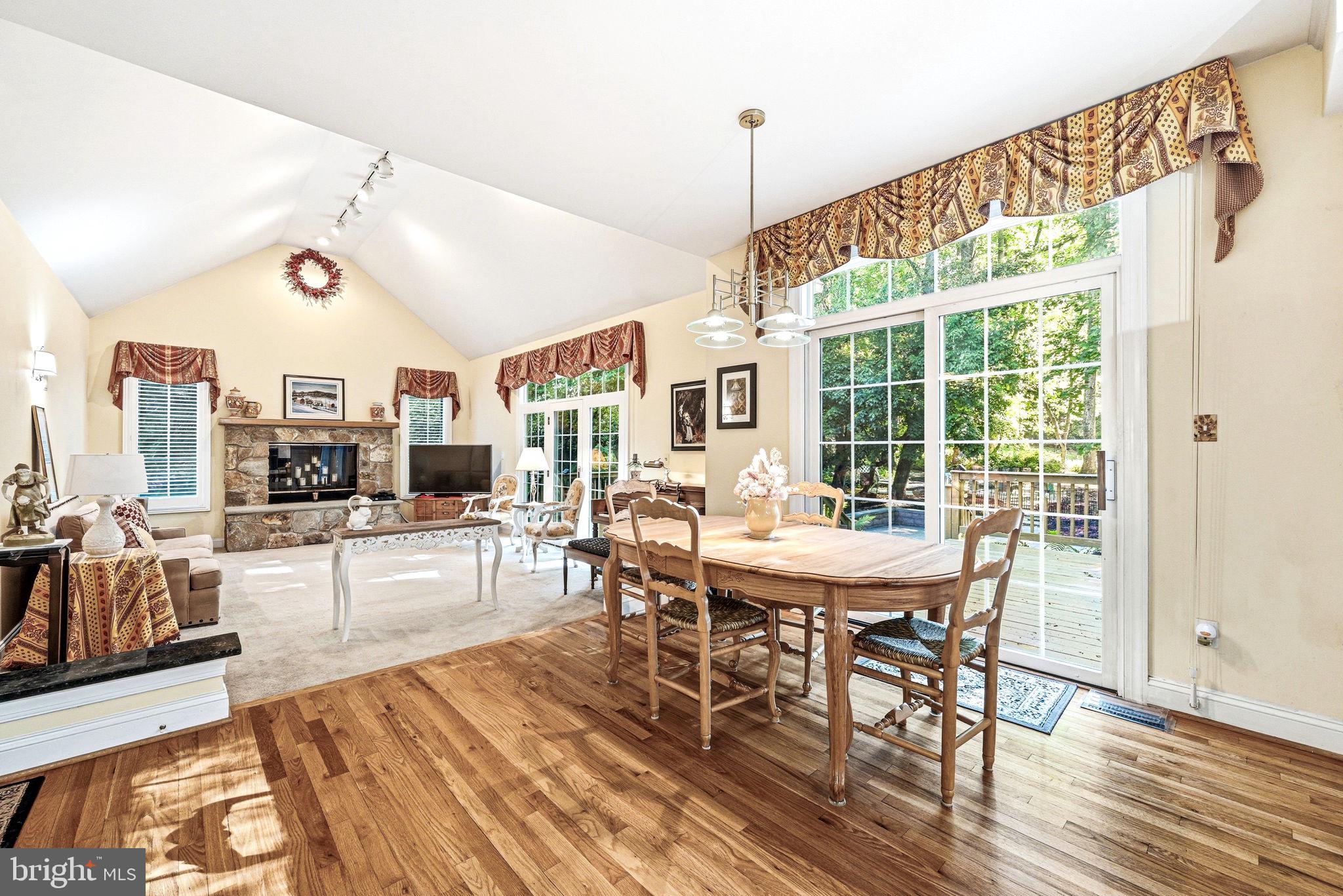 101 Ridings Boulevard Chadds Ford, PA 19317 - Photo 13 of 38 Kitchen dining area with double slider to the deck