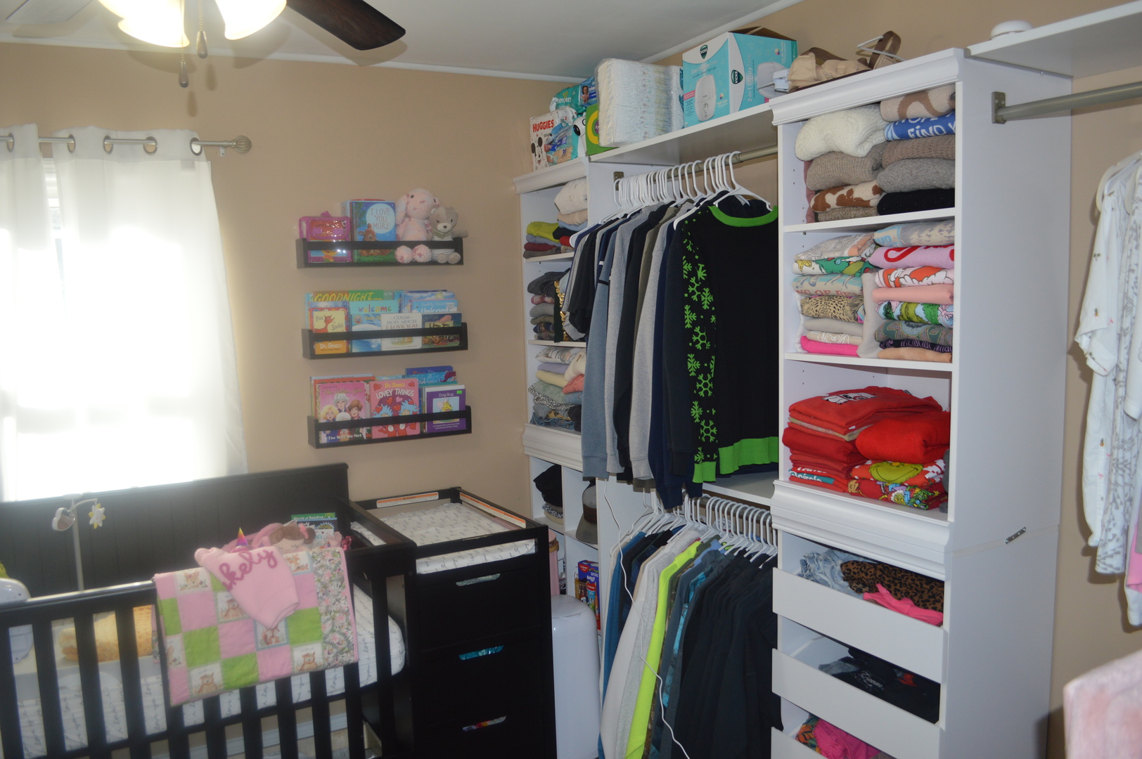 108 North Milwaukee Street Mark, IL 61340 - Photo 21 of 29 a view of walk in closet with clothes and shoes