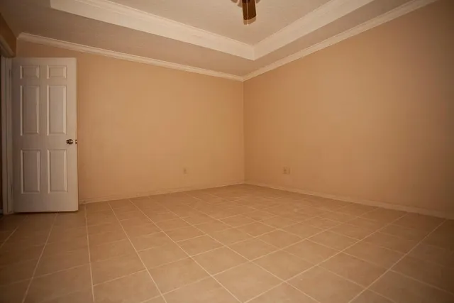 a view of empty room