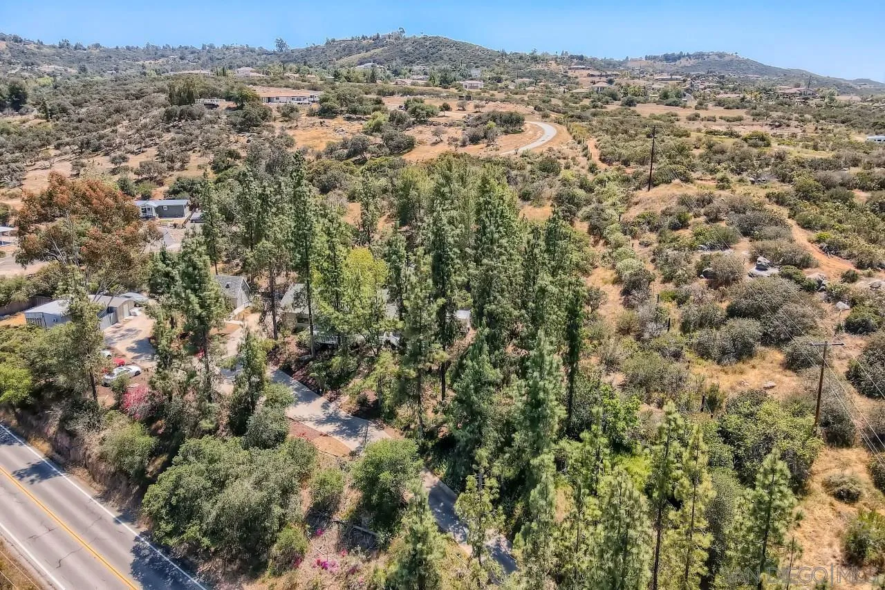 625 South Grade Road Alpine, CA 91901 - Photo 29 of 42 an aerial view of residential houses with outdoor space and trees