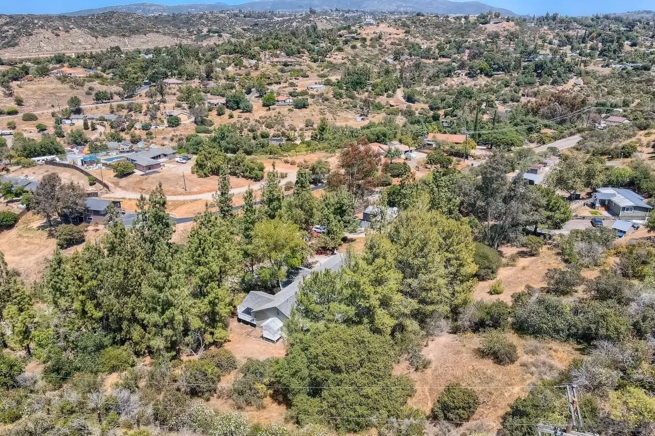 625 South Grade Road Alpine, CA 91901 - Photo 34 of 42 an aerial view of residential houses with outdoor space