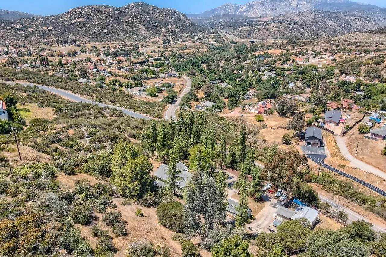 625 South Grade Road Alpine, CA 91901 - Photo 35 of 42 an aerial view of residential houses with outdoor space