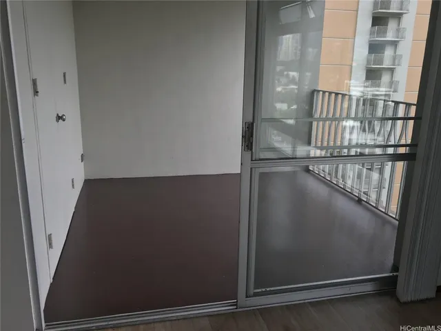 a close view of closet