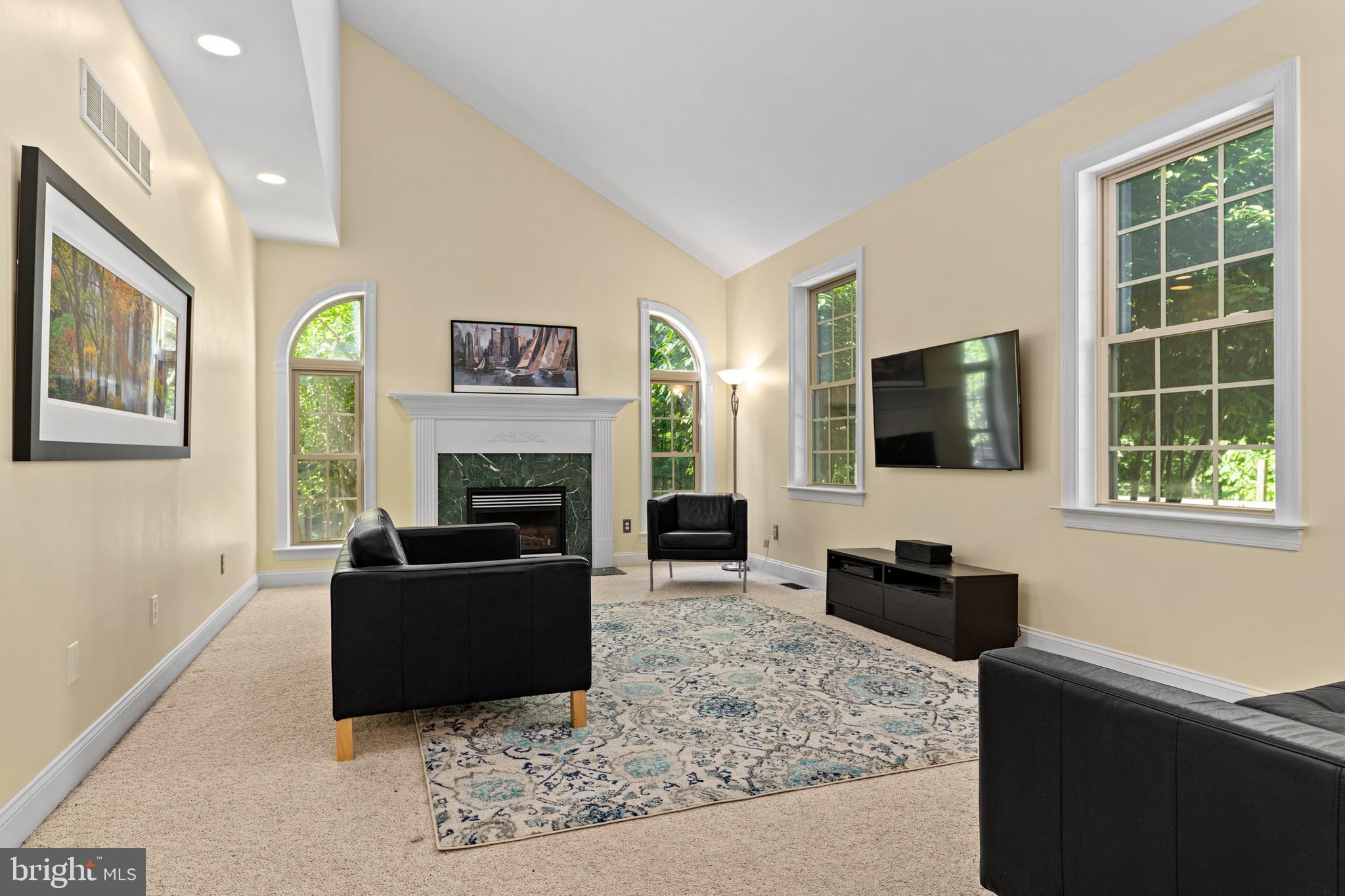 1650 Doerr Road Quakertown, PA 18951 - Photo 16 of 48 Family room with propane fireplace.