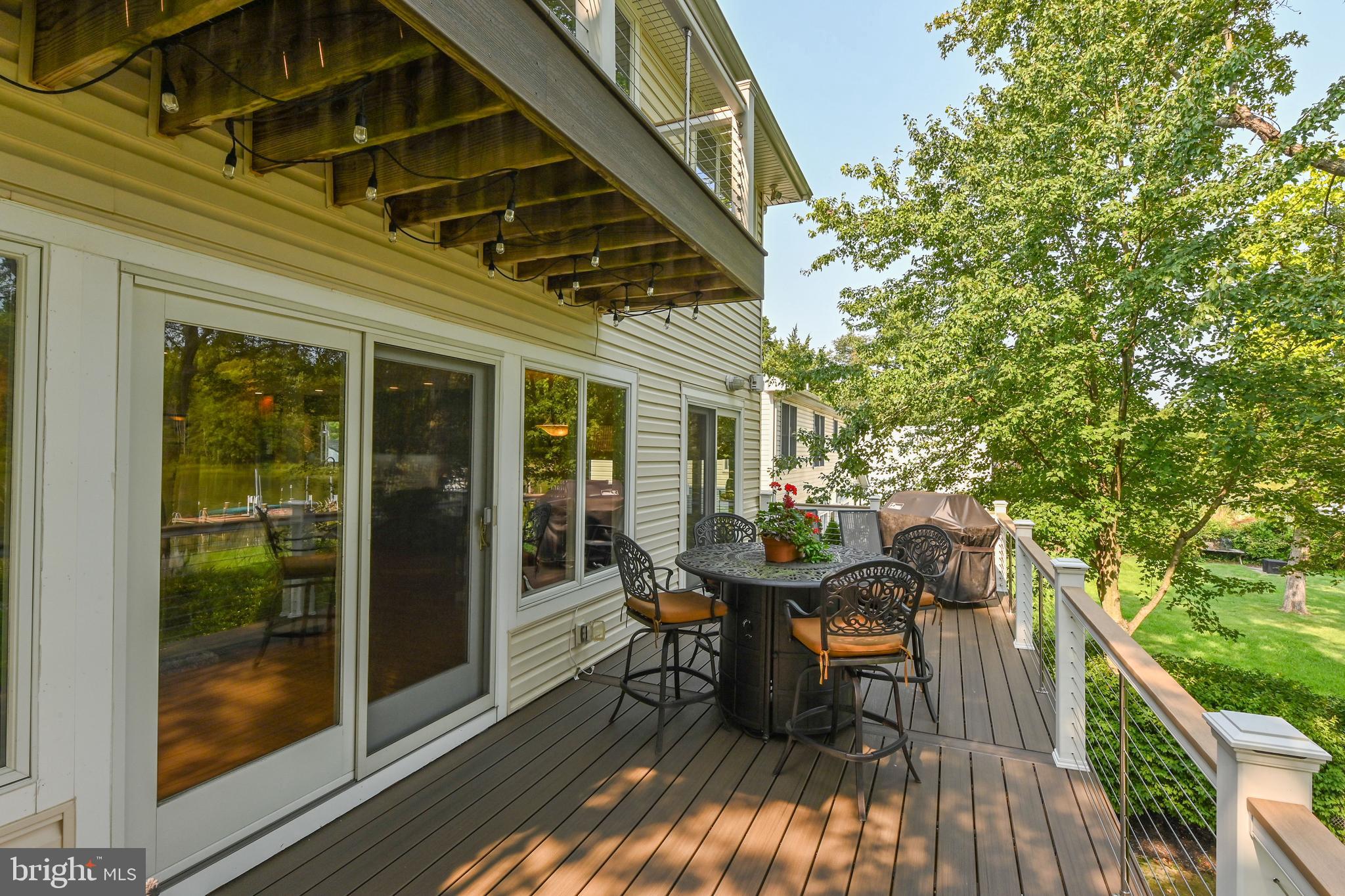 3617 Branhum Road Edgewater, MD 21037 - Photo 13 of 55 Fabulous deck off of the main level w/ HUGE views