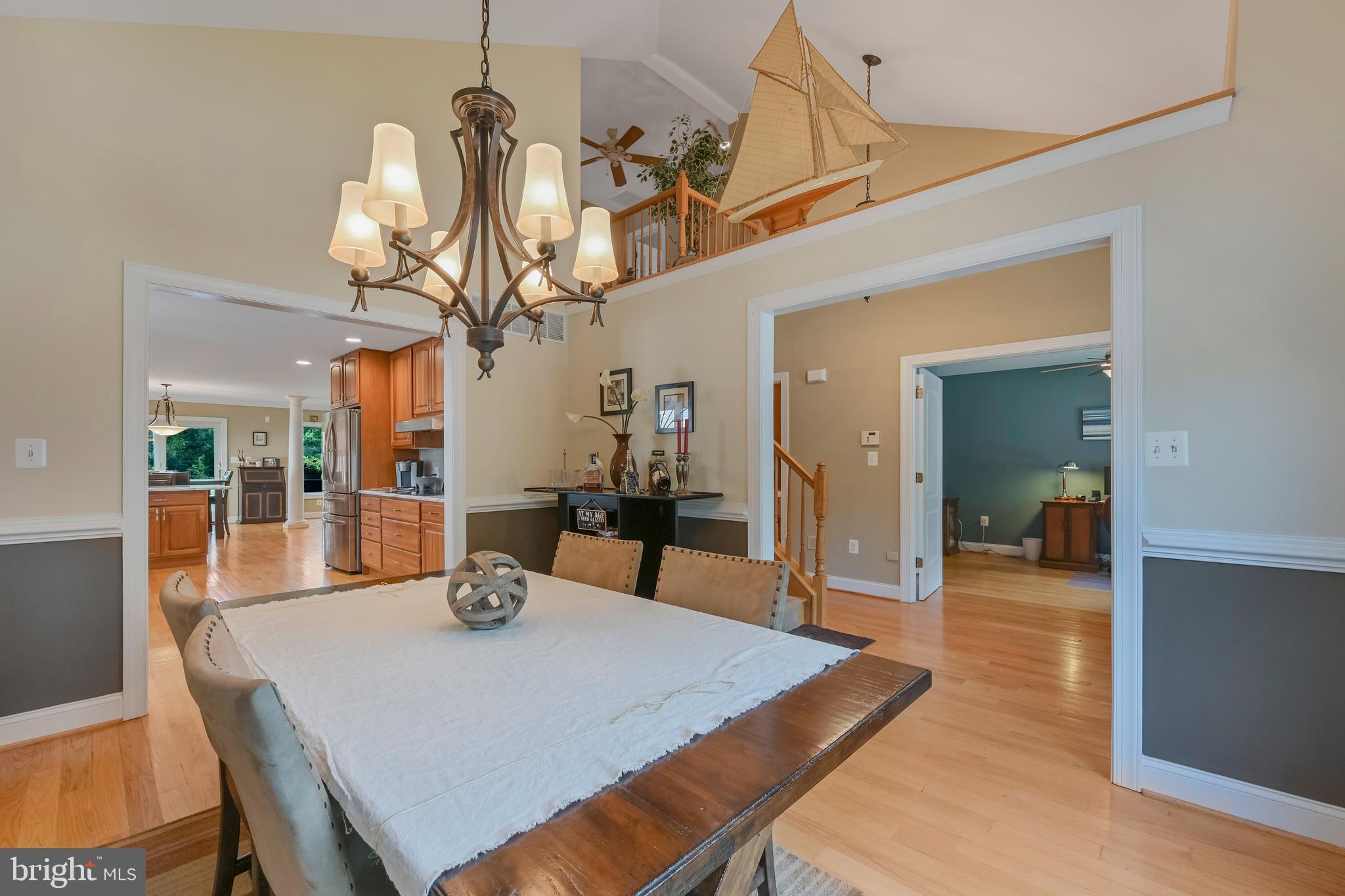 3617 Branhum Road Edgewater, MD 21037 - Photo 20 of 55 Vaulted ceiling in the formal dining room