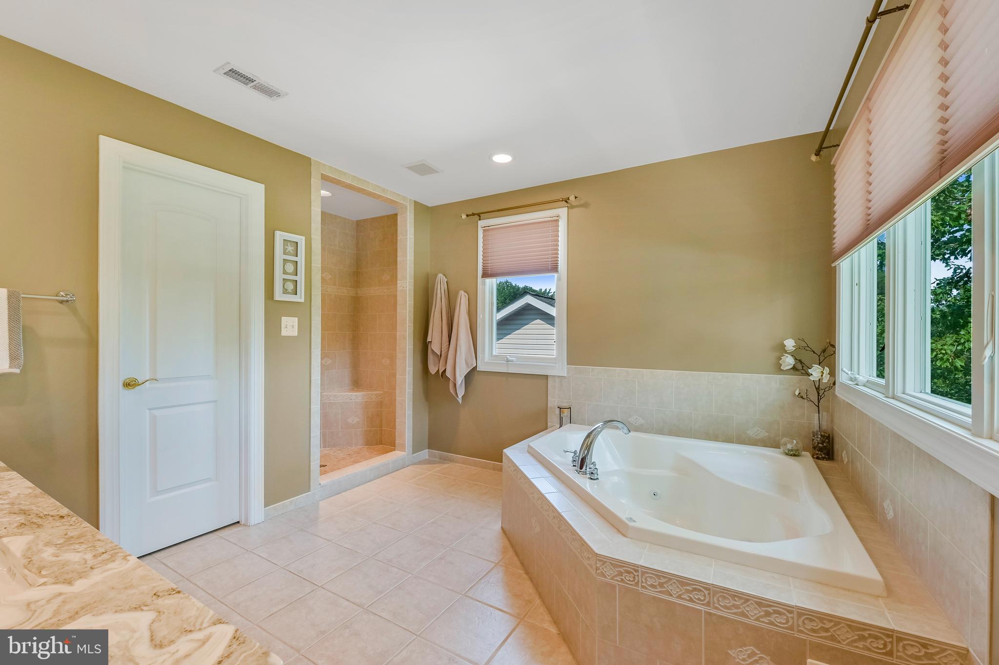 3617 Branhum Road Edgewater, MD 21037 - Photo 39 of 55 Owners bath with jetted soaking tub & large shower