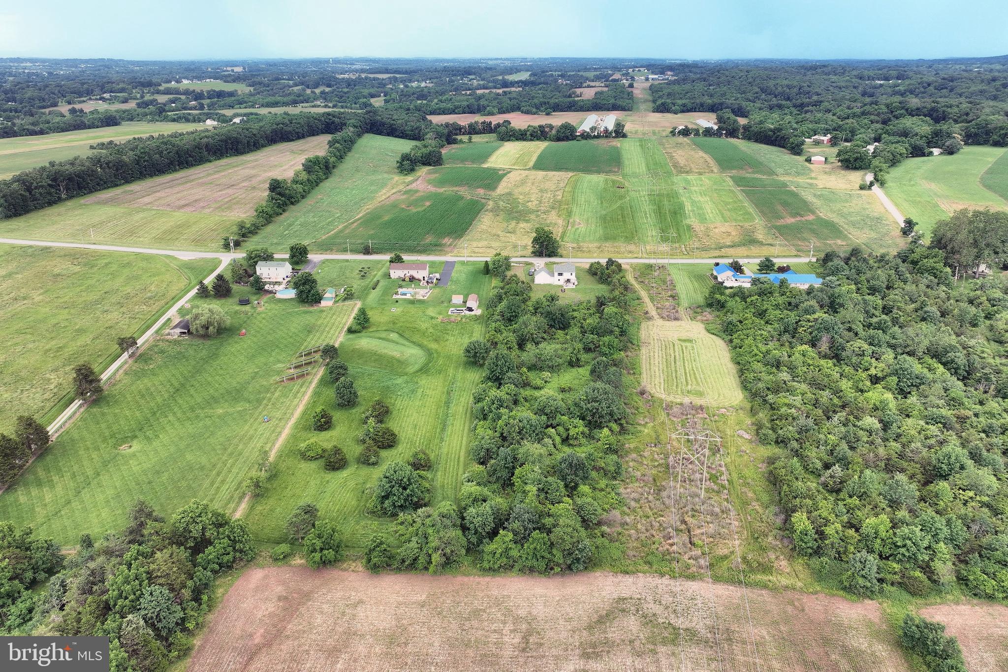 4575 Lewisberry Road York, PA 17404 - Photo 52 of 56 an aerial view of residential houses with outdoor space and river