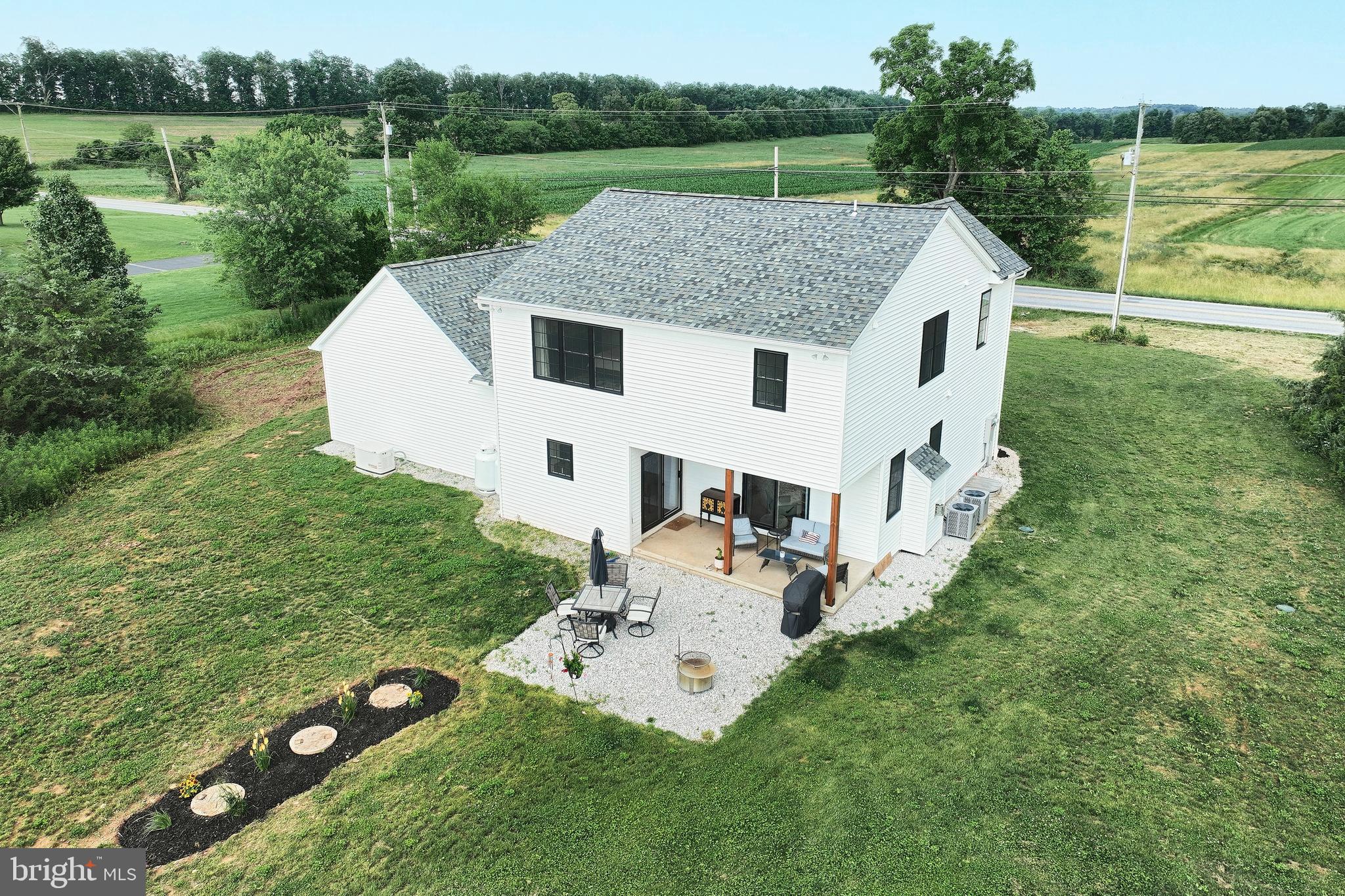 4575 Lewisberry Road York, PA 17404 - Photo 55 of 56 a aerial view of a house with pool