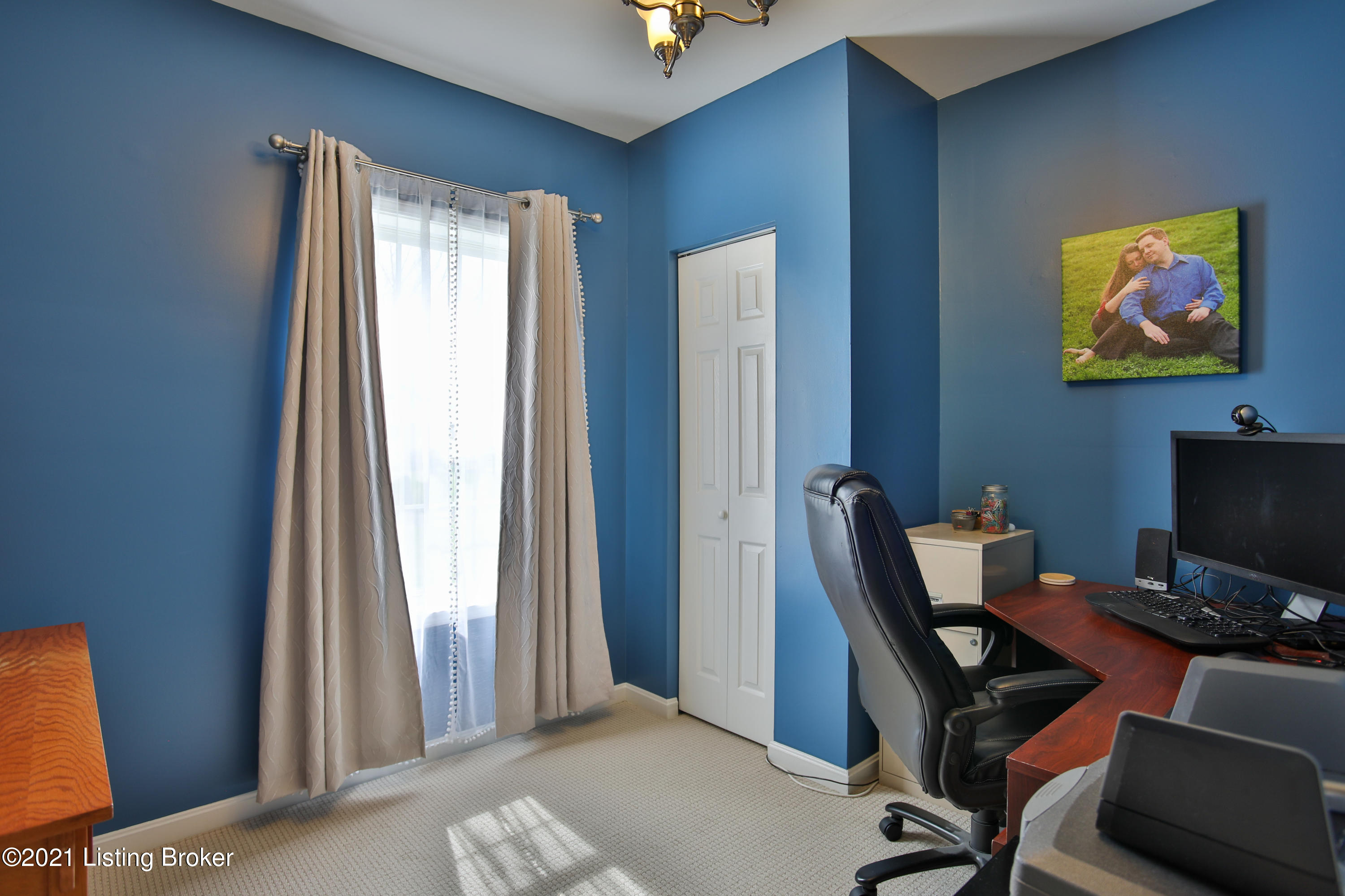 10123 Rimfire Road Louisville, KY 40291 - Photo 38 of 46 Lower Level Bedroom - currently being used as an office