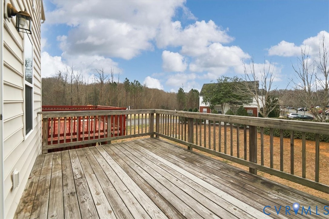4836 Skyline Ridge Drive Midlothian, VA 23112 - Photo 13 of 44 a view of a balcony with wooden floor
