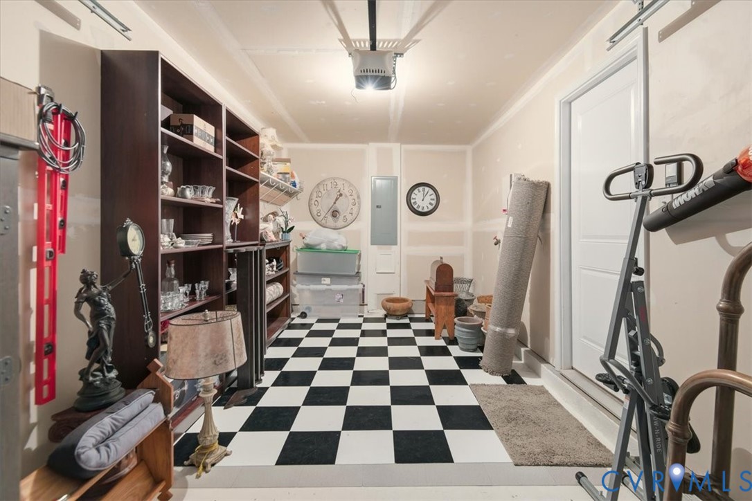 4836 Skyline Ridge Drive Midlothian, VA 23112 - Photo 23 of 44 a black and white checkered floor with a black white checkered floor