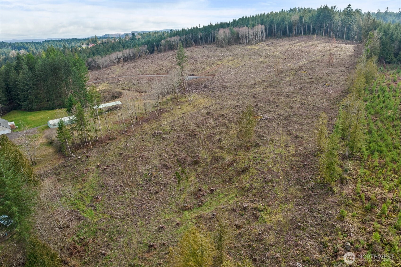 0 Little Hanaford Road, Unit B Centralia, WA 98531 - Photo 8 of 16 a view of a dry yard with green space