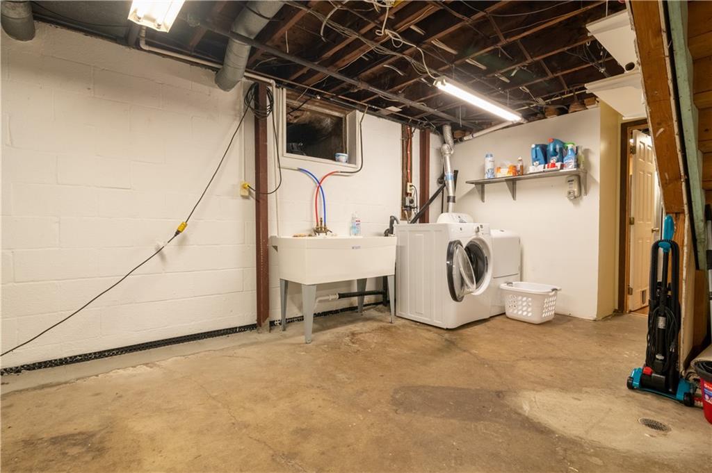 265 Chubbic Road Canonsburg, PA 15317 - Photo 21 of 22 a view of a storage room with washer and dryer