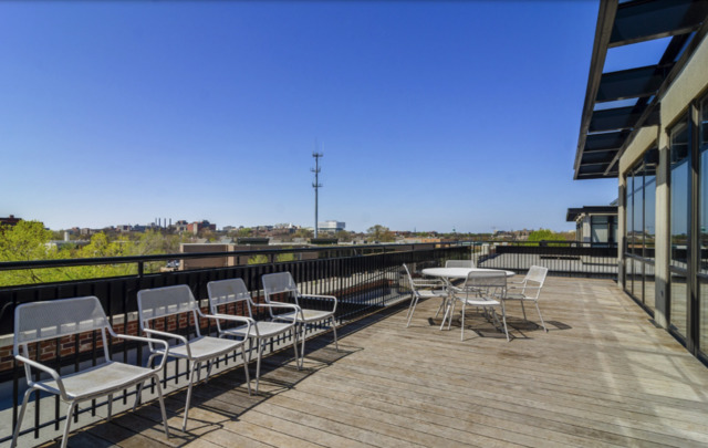 1110 West 15th Street, Unit 113 Chicago, IL 60608 - Photo 13 of 14 a view of roof deck with seating space