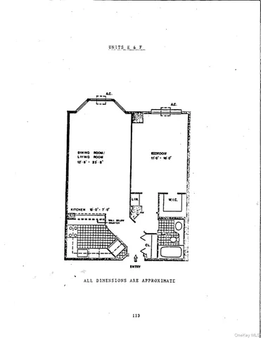 a picture of a bench in a building