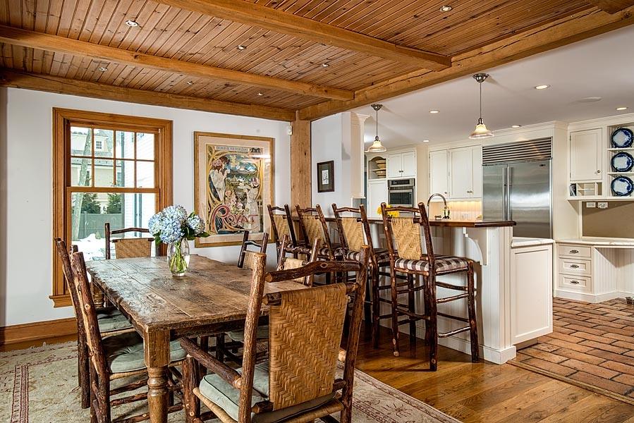 82 Parish Road New Canaan, CT 06840 - Photo 14 of 22 a view of a dining room with furniture