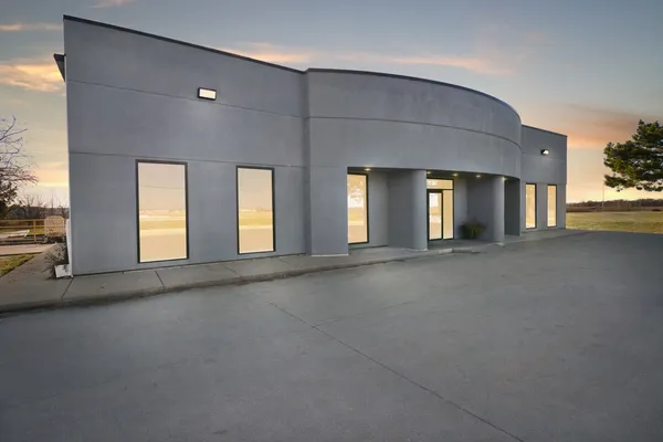 a view of an empty room with window