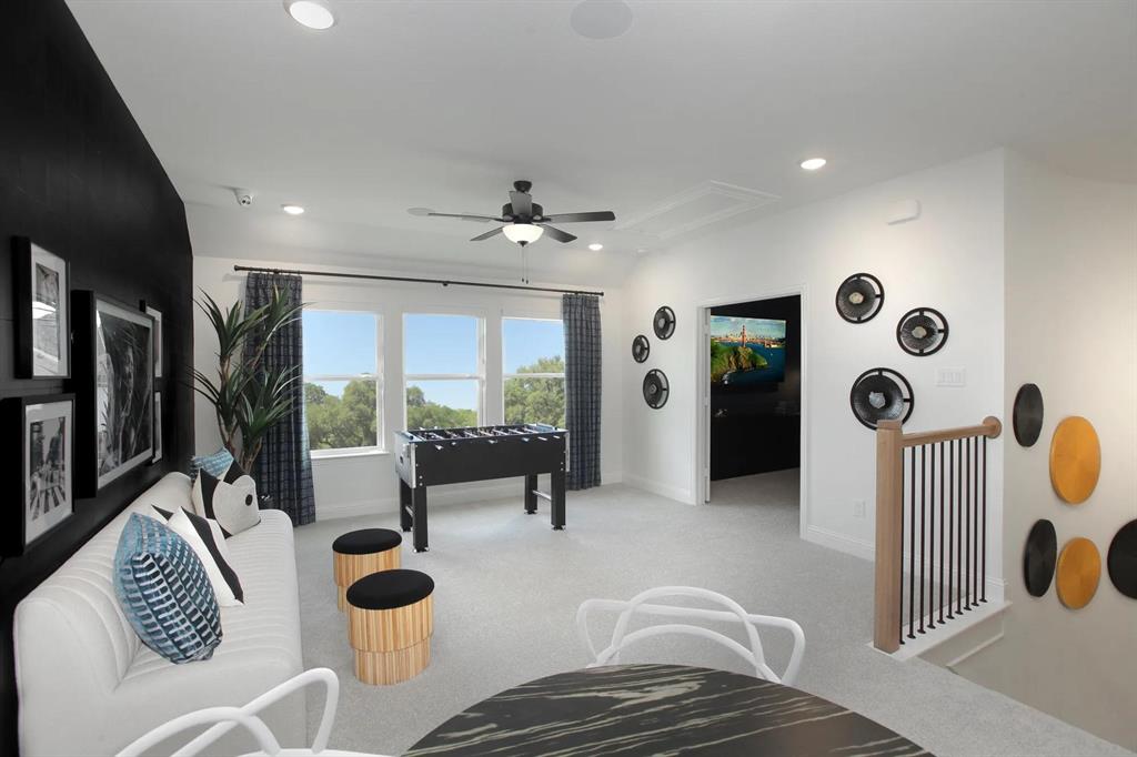 240 South Bee Balm Road McKinney, TX 75071 - Photo 14 of 23 a living room with furniture and a large window