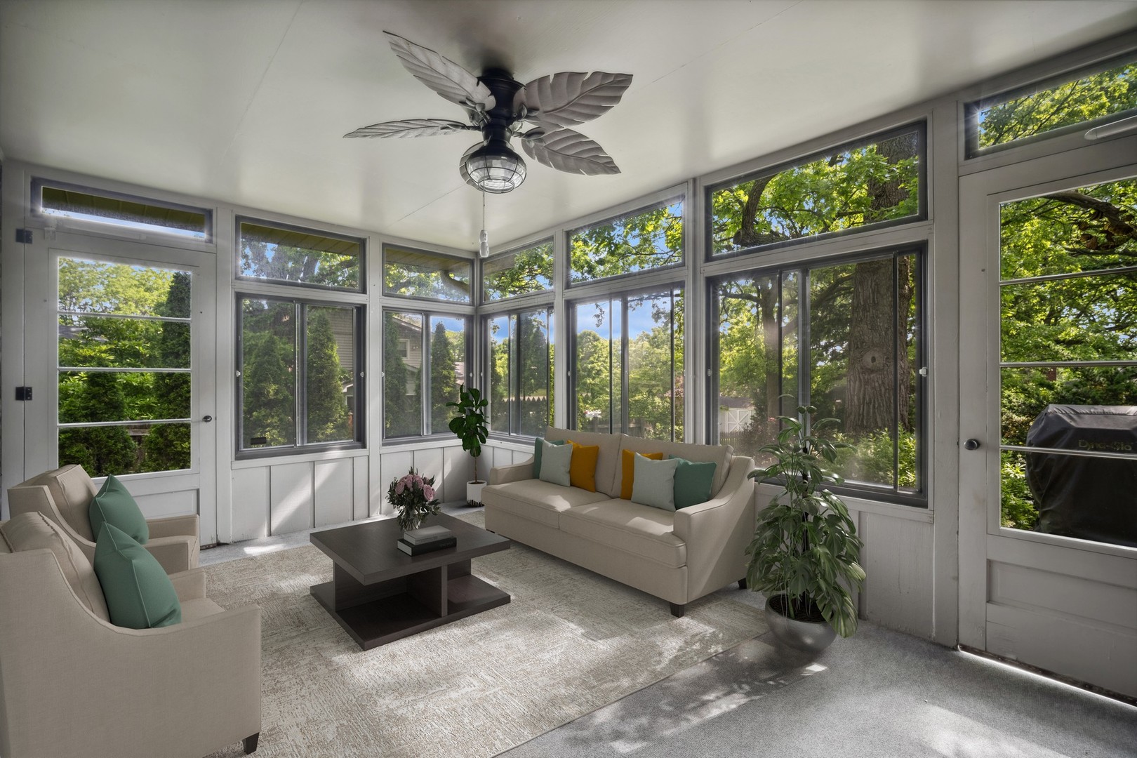 1059 Branch Road Gurnee, IL 60031 - Photo 17 of 28 a living room with furniture and a large window