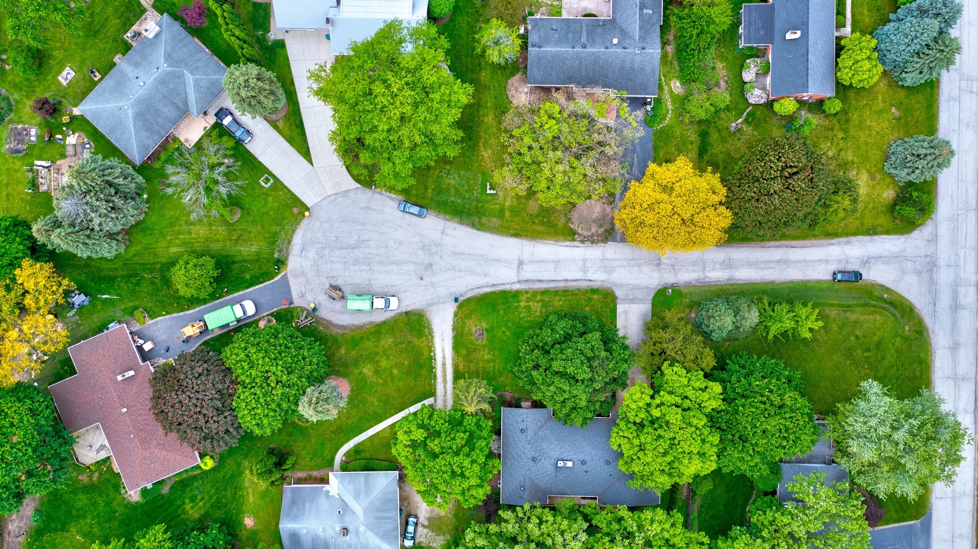 1059 Branch Road Gurnee, IL 60031 - Photo 24 of 28 an aerial view of garden