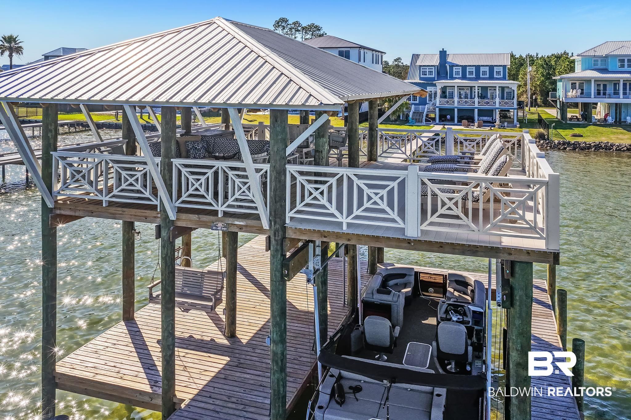 6434 County Road 95 Elberta, AL 36530 - Photo 64 of 99 Dock area with a water view