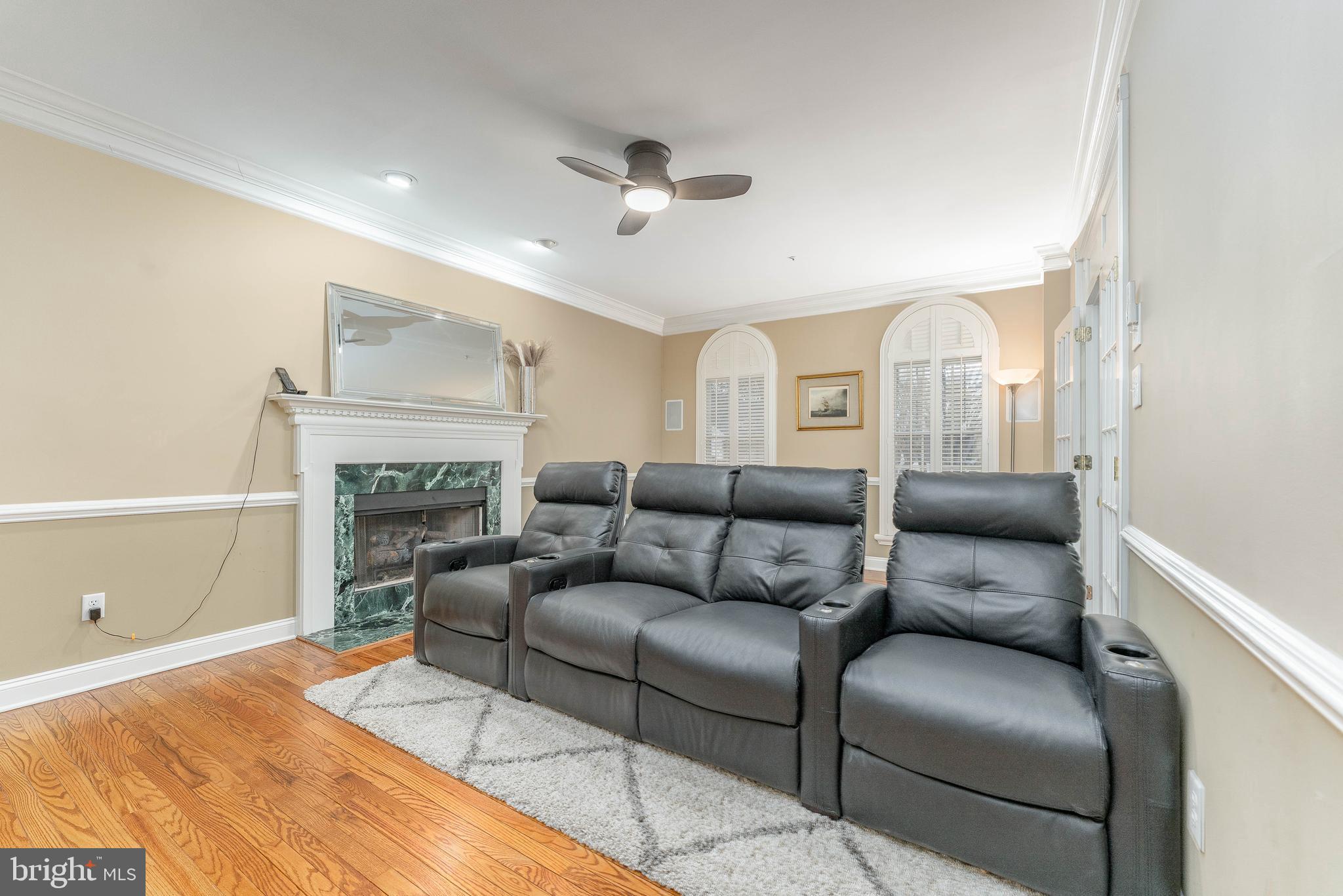 300 Bell Court Exton, PA 19341 - Photo 14 of 79 a living room with furniture and a fireplace