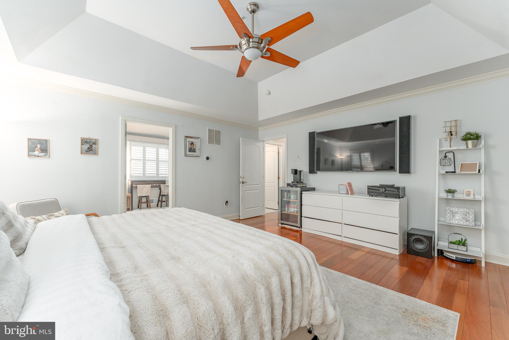 300 Bell Court Exton, PA 19341 - Photo 40 of 79 a bedroom with a bed and a flat screen tv