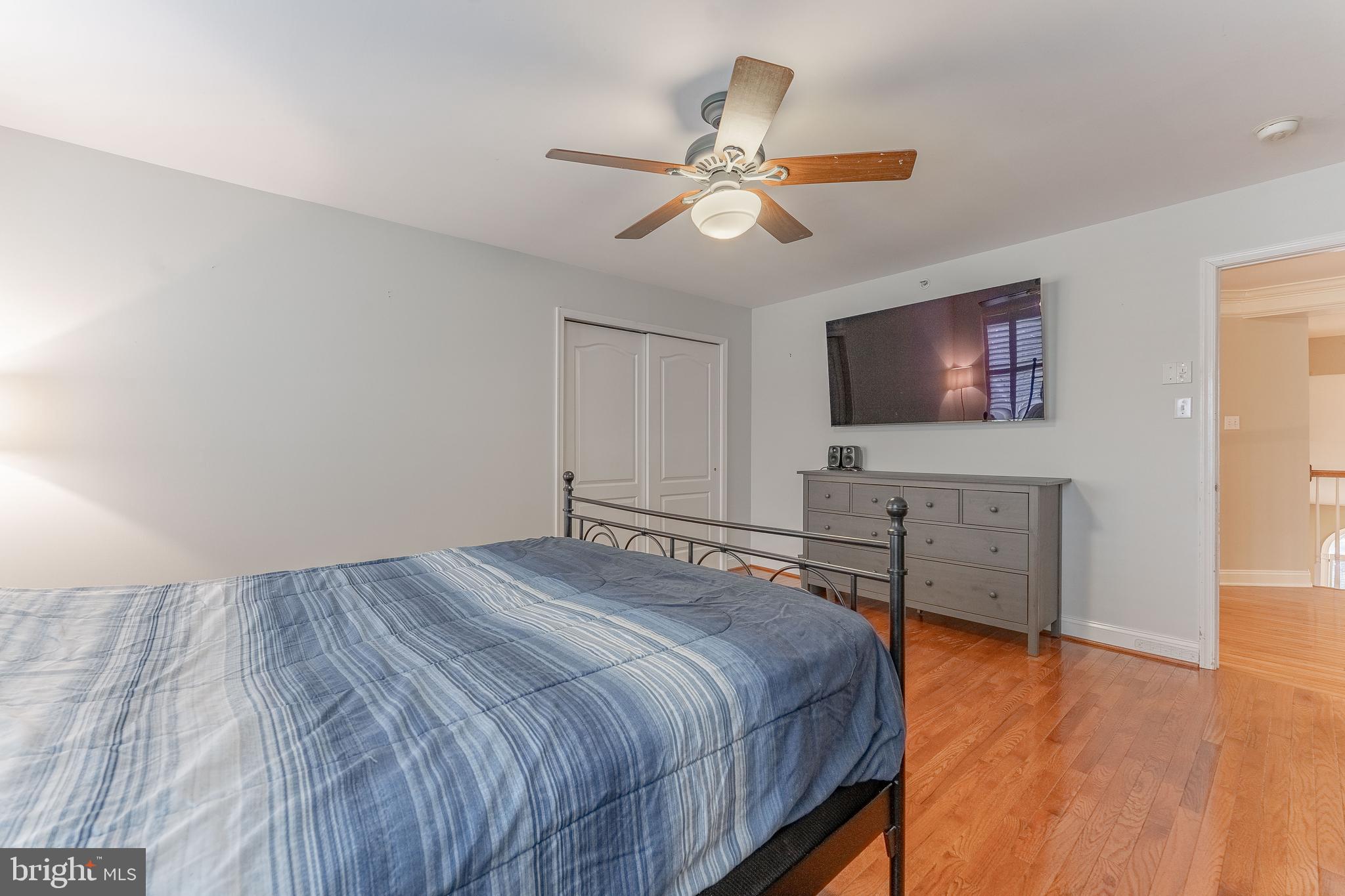 300 Bell Court Exton, PA 19341 - Photo 49 of 79 a bedroom with a bed and a flat screen tv