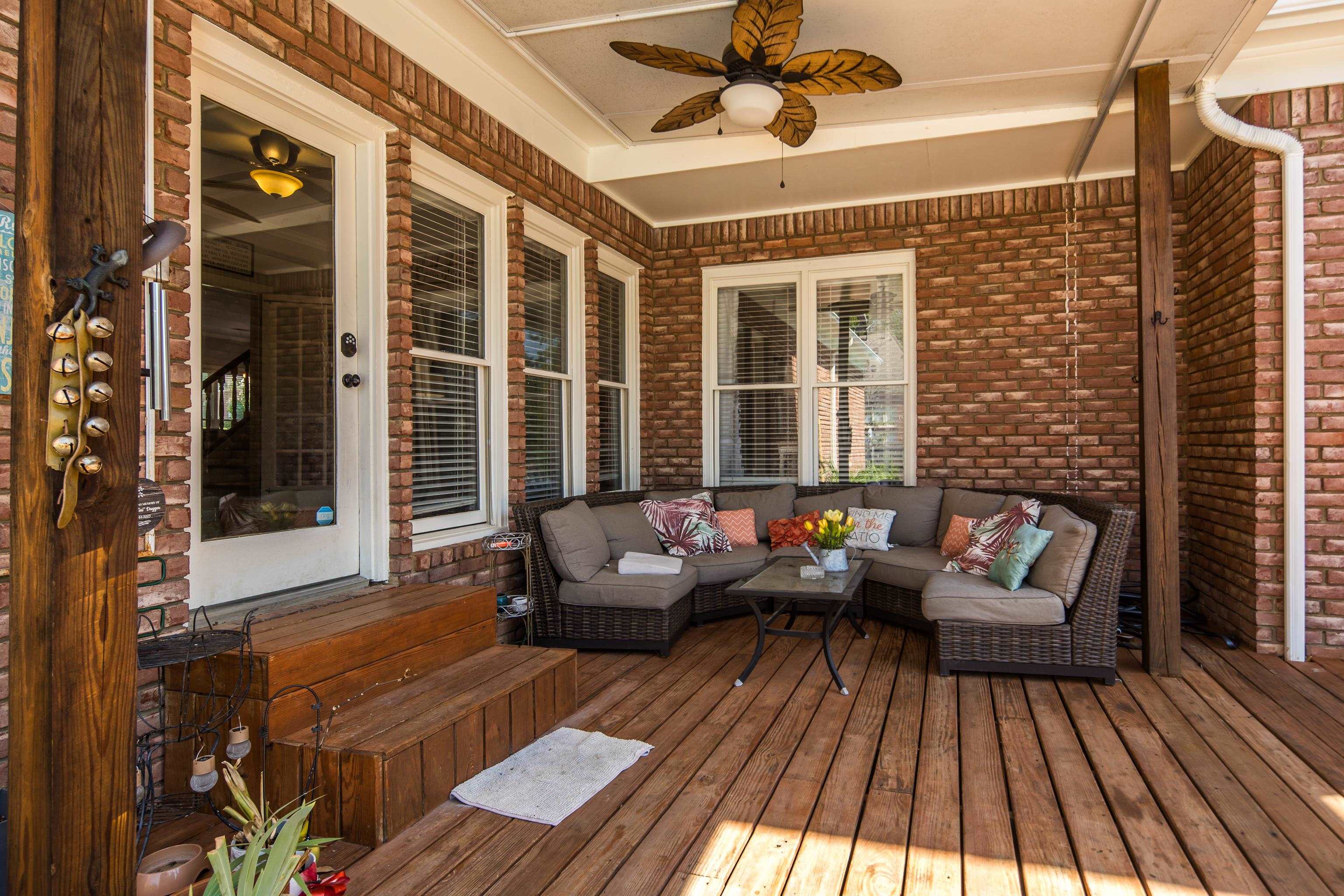 1323 Colbert Cove Collierville, TN 38017 - Photo 39 of 40 Wooden terrace with an outdoor hangout area and ceiling fan