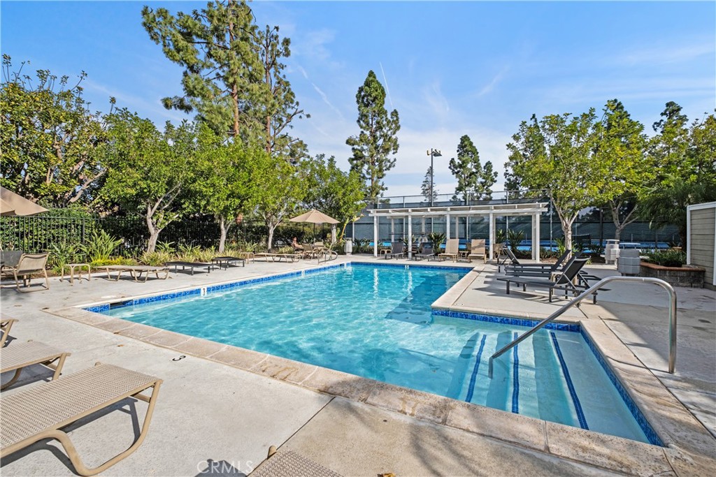 7 Oak Spring Lane, Unit 319 Aliso Viejo, CA 92656 - Photo 27 of 37 swimming pool view with a seating space