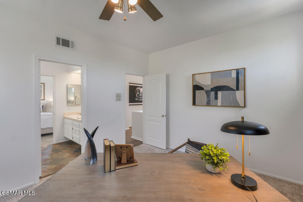 3842 Timberridge Road Moorpark, CA 93021 - Photo 48 of 75 a living room with furniture and a wooden floor