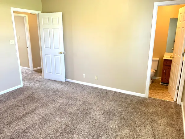 a view of a room with an empty room