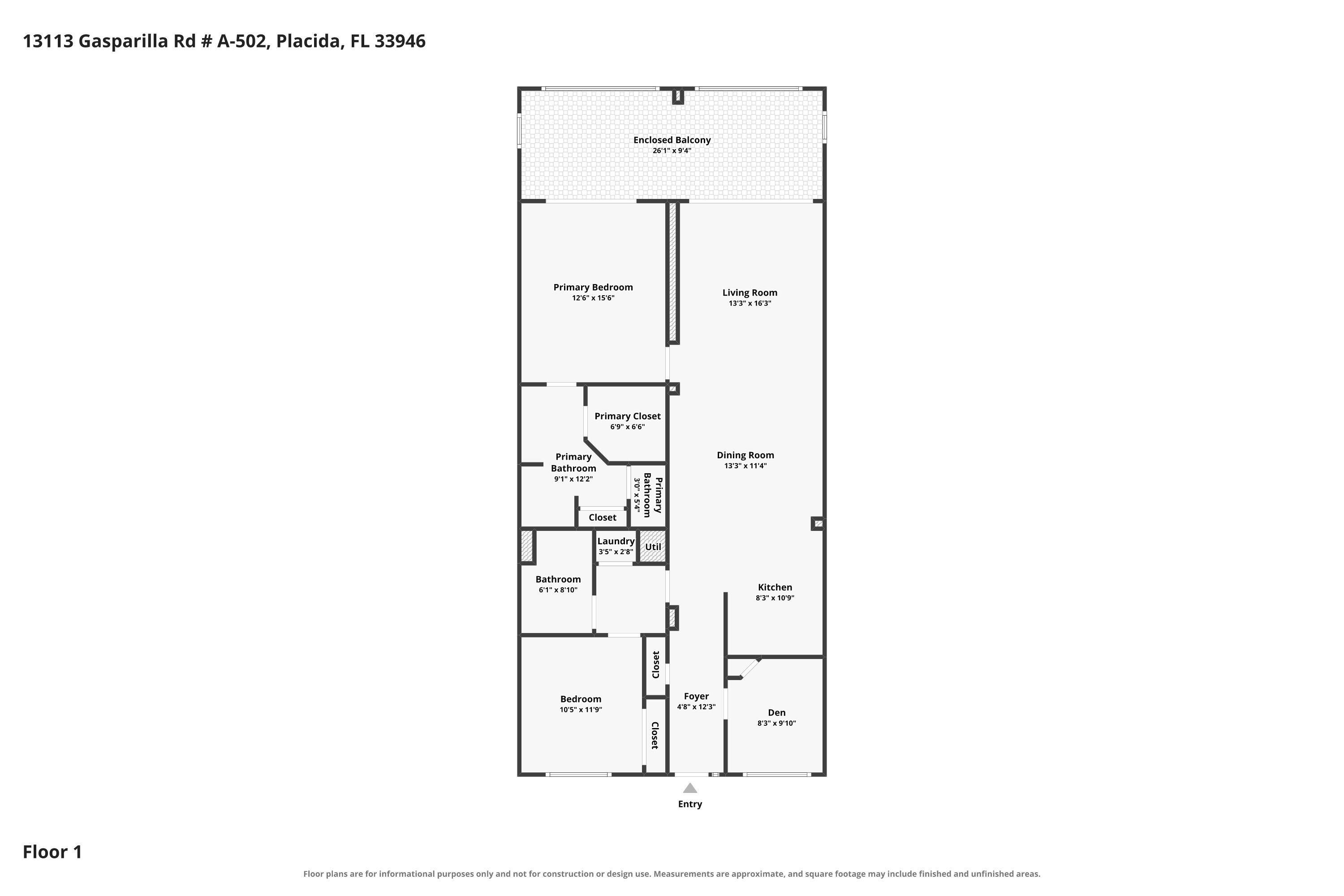 13113 Gasparilla Road, Unit A502 Placida, FL 33946 - Photo 4 of 47 47-Floor-1