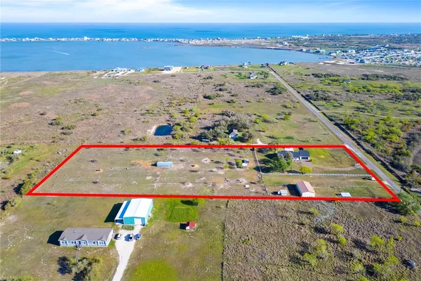 an aerial view of swimming pool