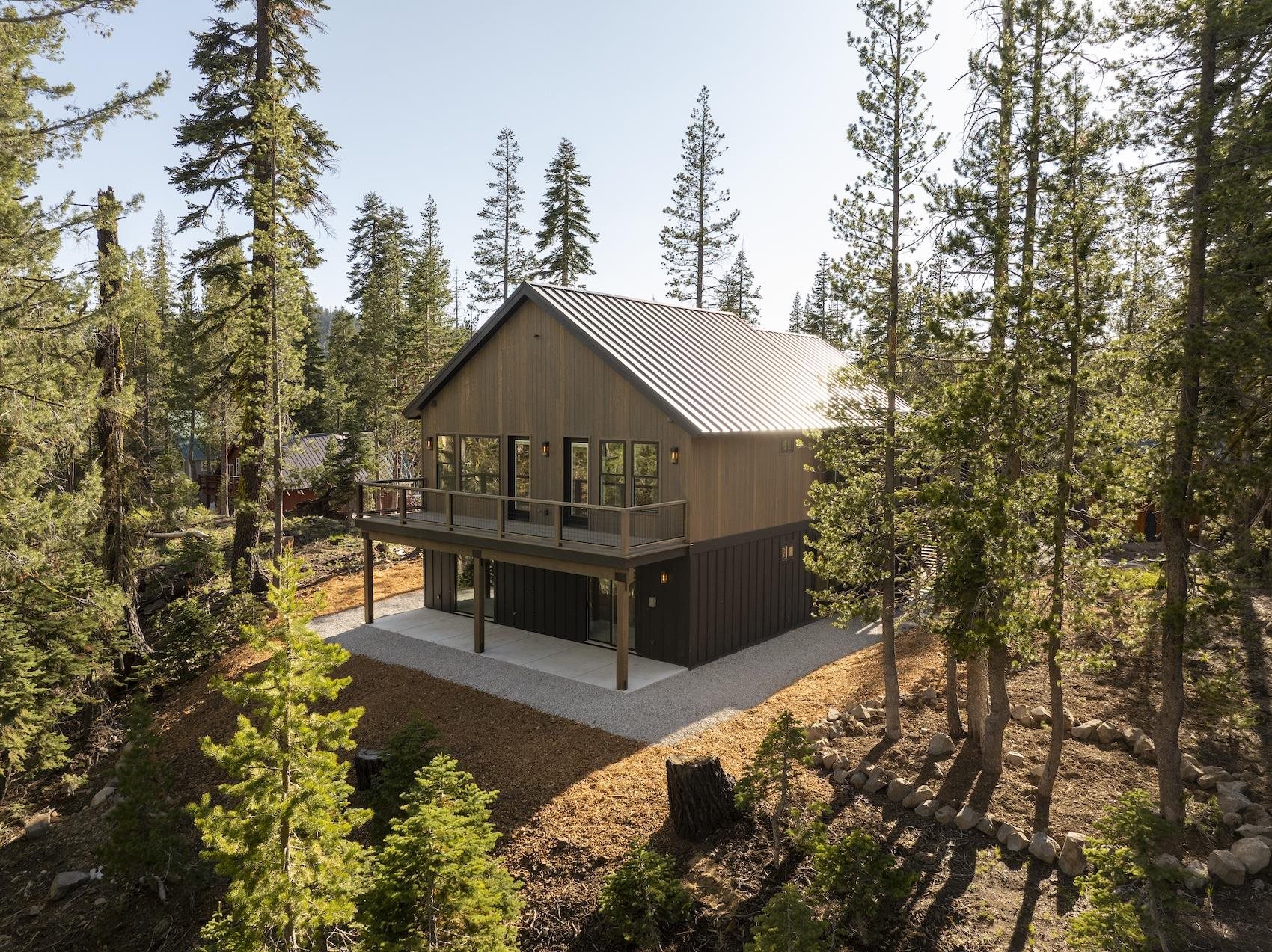 7350 Cascade Road Soda Springs, CA 95728 - Photo 20 of 27 a view of a wooden house with large trees