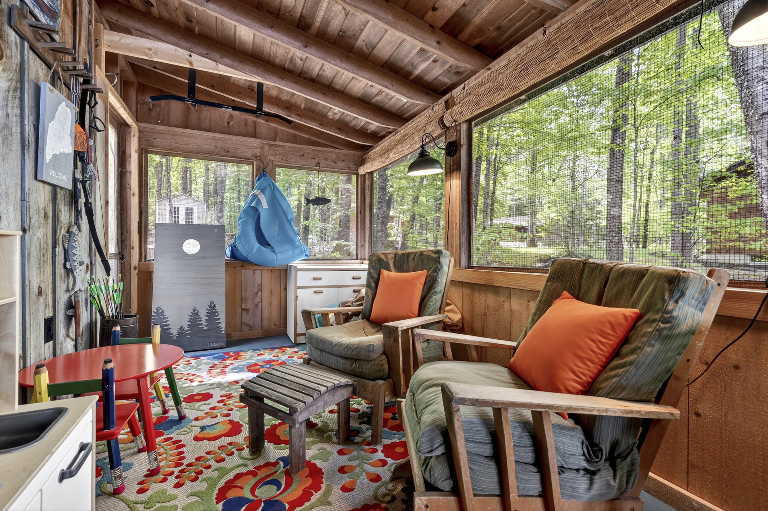 137 Fish Hook Road Oxford, ME 04270 - Photo 31 of 78 Screen porch