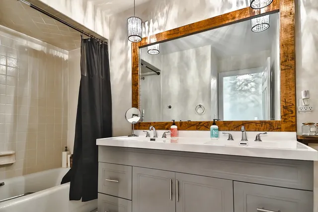 a view of outdoor space and deck