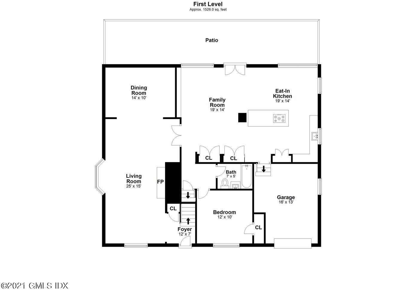 65 Summit Road Riverside, CT 06878 - Photo 18 of 20 a picture of floor plan