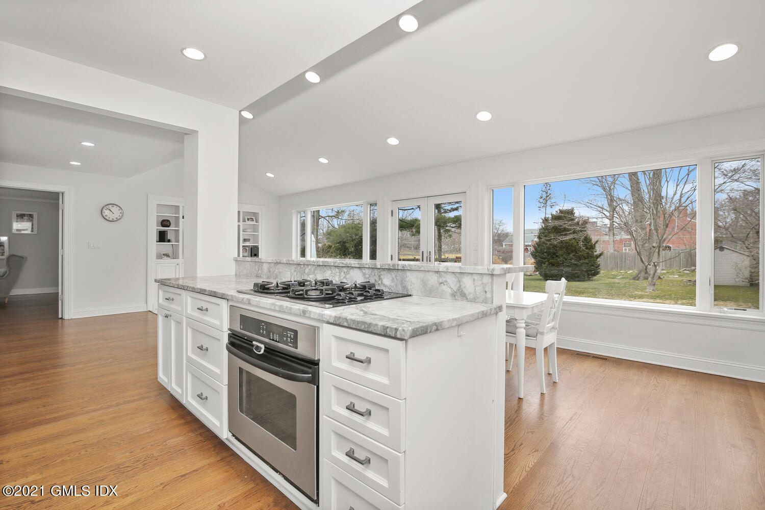 65 Summit Road Riverside, CT 06878 - Photo 6 of 20 an open kitchen with a stove and a large window